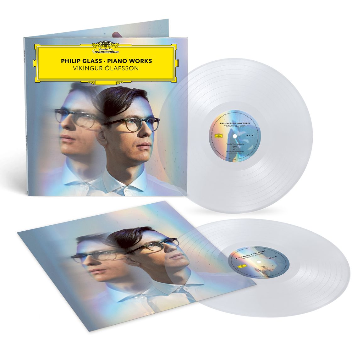 Vikingur Olafsson 필립 글래스: 피아노 작품집 - 비킹구르 올라프손 (Philip Glass: Piano Works) [투명 컬러 2LP]