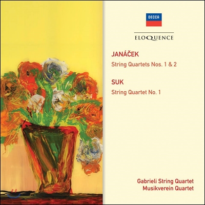 Gablieli String Quartet 야나첵: 현악 사중주 1번, 2번 '비밀편지'/ 수크: 현악 사중주 1번 (Janacek: String Quartets No.1,2 / Suk: String Quartet No.1)