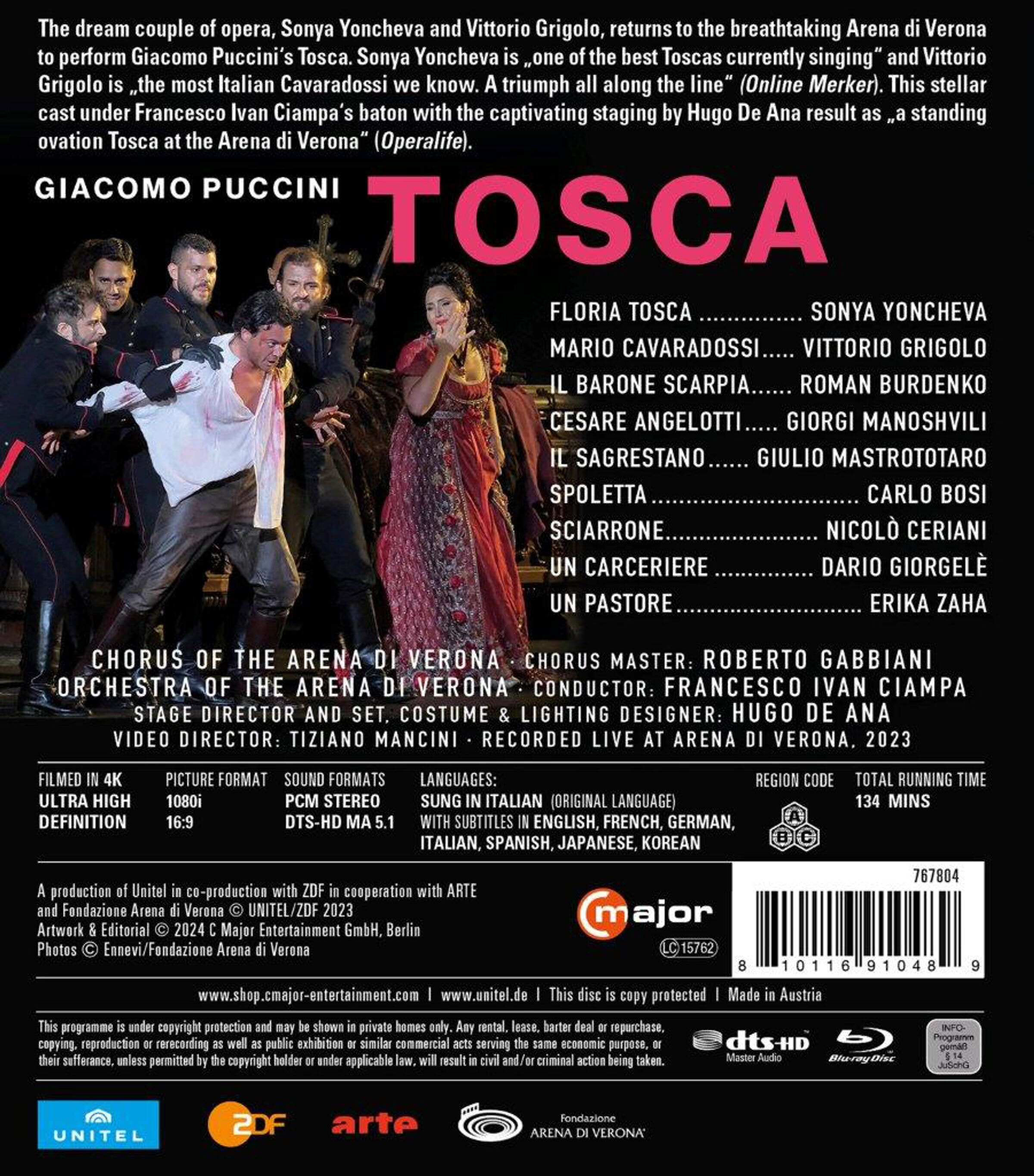 Francesco Ivan Ciampa 푸치니: 오페라 '토스카' (Puccini: Tosca)