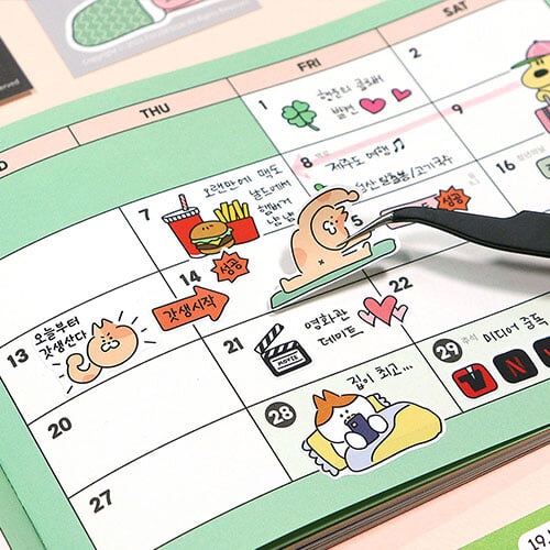 [예스24배송] 에브리 홀리데이 스티커 20종 랜덤팩 ver.2