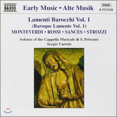 Sergio Vartolo 라멘티 바로키 1집 - 몬테베르디 / 로시 (Early Music - Lamenti Barocchi Vol.1 - Monteverdi / Rossi / Sances / Strozzi)
