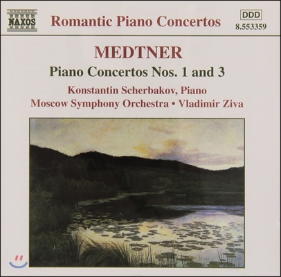 Vladimir Ziva 로맨틱 피아노 협주곡 - 메트너: 피아노 협주곡 1번, 3번 (Medtner: Piano Concertos No.1, No.3)