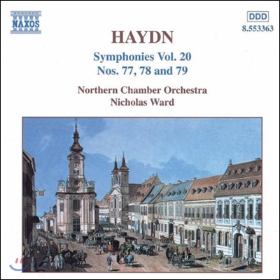 Nicholas Ward 하이든: 교향곡 20집 - 77번, 78번, 79번 (Haydn: Symphony No. 77 78 79)