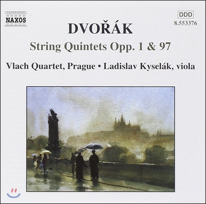 Vlach Quartet 드보르작: 현악 오중주 (Dvorak: String Quintets Op.1, Op.97)