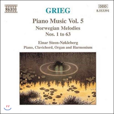 Einar Steen-Nokleberg 그리그: 피아노 작품 5집 - 노르웨이의 노래 (Grieg: Piano Music - Norwegian Melodies Nos.1-63)