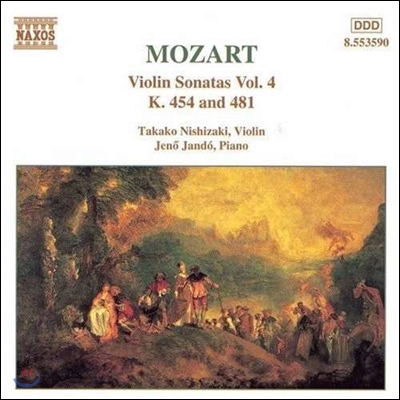 Takako Nishizaki 모차르트: 바이올린 소나타 4집 (Mozart: Violin Sonatas K.454, K.481)