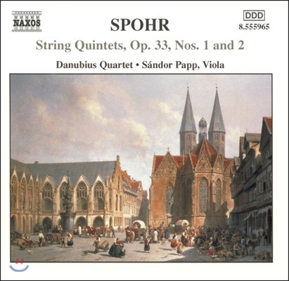 Sandor Papp 슈포어: 현악 오중주 (Spohr: String Quintets Op.33 Nos.1 &amp; 2)