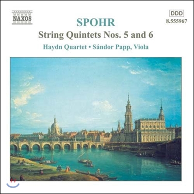 Sandor Papp 슈포어: 현악 오중주 5번, 6번 (Spohr: String Quintets)