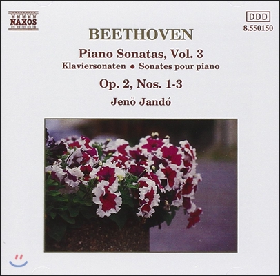 Jeno Jando 베토벤: 피아노 소나타 3집 (Beethoven: Piano Sonatas Op.2 No.1, Op.2 No.2, Op.2 No.3)