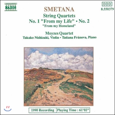 Moyzes Quartet 스메타나: 현악 사중주 1번 '내 생애에서', 2번 (Smetana: String Quartets 'From My Life', 'From My Homeland')