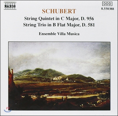 Ensemble Villa Musica 슈베르트: 현악 오중주, 현악 삼중주 (Schubert: String Quintet D.956, String Trio D.581)