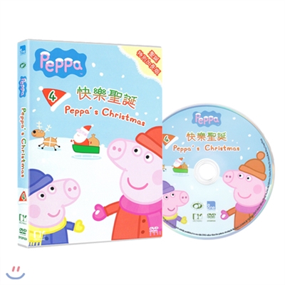 [Peppa Pig DVD] Peppa’s Christmas Vol.4 / 페파피그