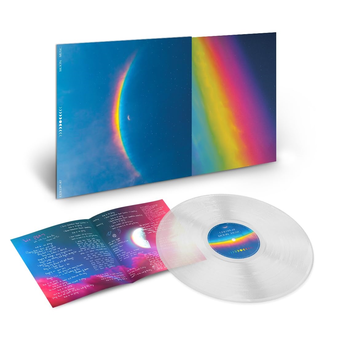 Coldplay (콜드플레이) - 10집 Moon Music 2nd Edition [클리어 컬러 LP]