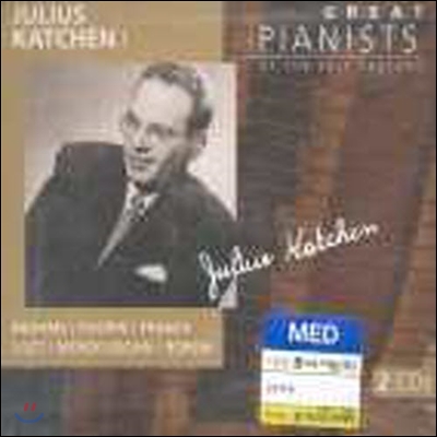 [중고] Julius Katchen / Great Pianists Of The 20th Century 53 (수입/Digipack/2CD/4568562)