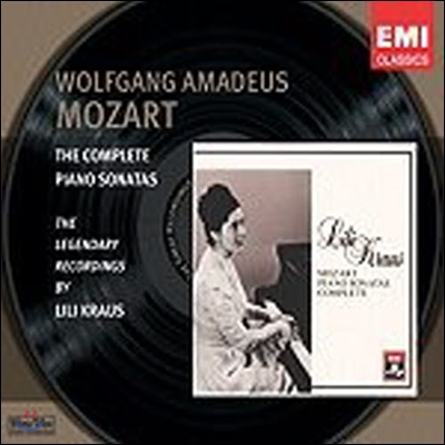 [중고] Lili Kraus / Mozart : The Complete Piano Sonatas (4CD Box Set/ekc4d0735)