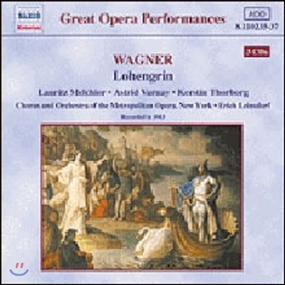 [중고] Astrid Varnay, Lauritz Melchior, Kerstin Thorborg, Erich Leindorf / Wagner : Lohengrin (수입/3CD/811023537)