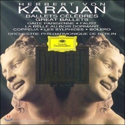 [중고] Herbert Von Karajan / Famous Ballets: Gaite Parisienne, Faust, Sleeping Beauty, Coppelia, Les Sylphides, Bolero (2CD/dg2914)