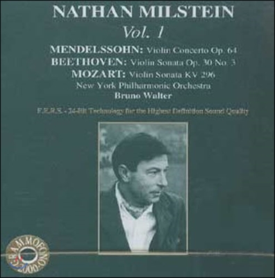 [중고] Nathan Milstein / Mendelssohn: Violin Concerto, Beethoven, Mozart: Violin Sonata (수입/ab78875)