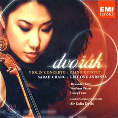 [중고] 장영주 (Sarah Chang), Colin Davis / Dvorak : Violin Concerto, Piano Quintet (ekcd0907)