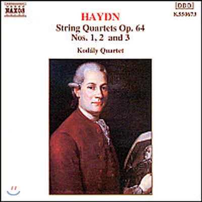 [중고] Kodaly Quartet / Haydn : String Quartets No.48-50 Op.64-1~3 (수입/8550673)