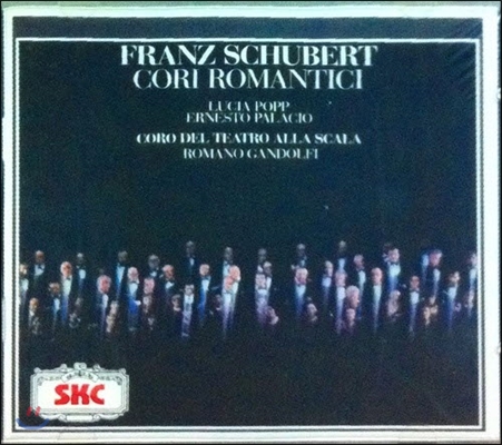 [중고] Lucia Popp, Ernesto Palacio, Romano Gandolfi / Schubert : Cori Romantici (skcdl0043)