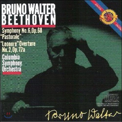 [중고] Bruno Walter / Beethoven: Symphony No. 6 "Pastorale"; Leonore Overture No. 2 (CCK7009)