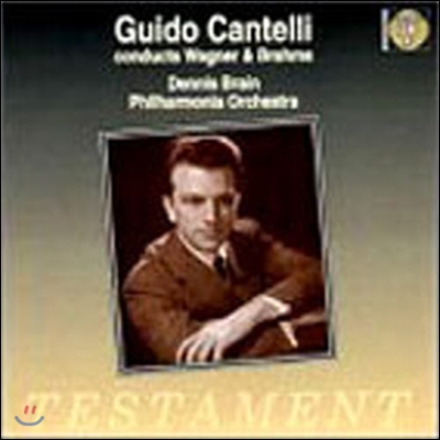 [중고] Guido Cantelli, Dennis Brain / Brahms : Symphony No.1 Op.68, Wagner : Siegfried-Idyll (수입/sbt1012)