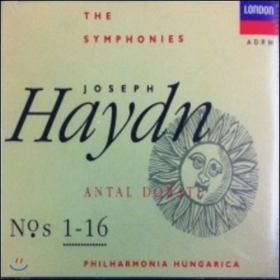 [중고] Antal Dorati / Haydn : Symphonies 1-16 (수입/4CD Boxset/4259002)