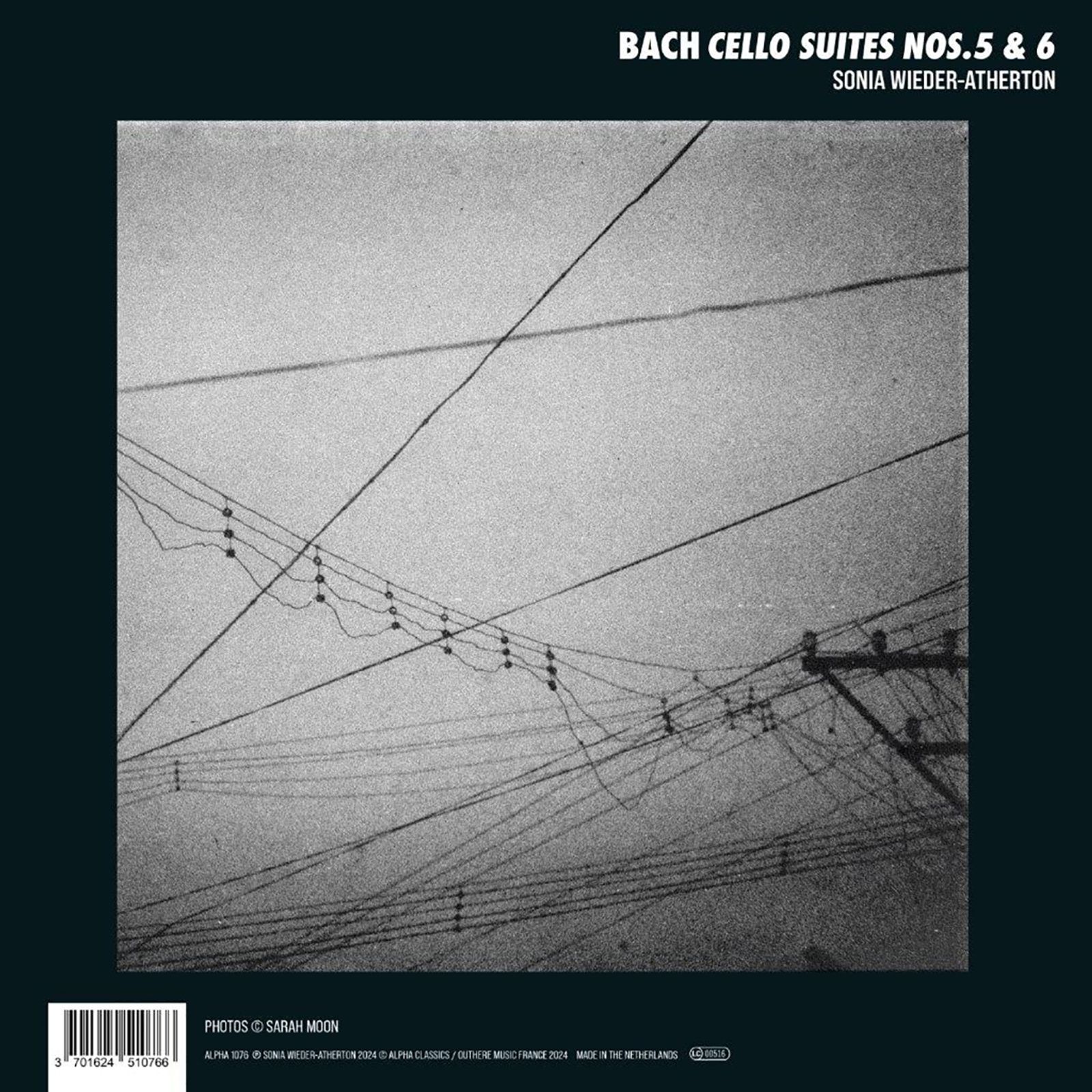 Sonia Wieder-Atherton 바흐: 무반주 첼로 모음곡 5, 6번 - 소니아 위더 아서톤 (Bach: Cello Suites BWV 1011, 1012)