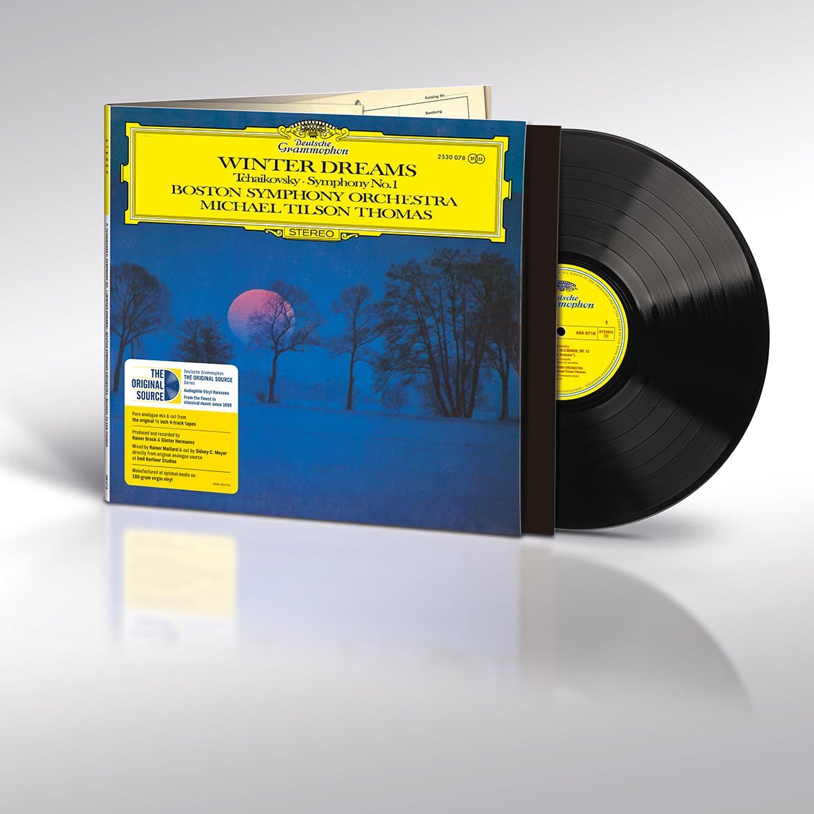 Michael Tilson Thomas 차이코프스키: 교향곡 1번 '겨울날의 환상' (Tchaikovsky: Symphony Op.13 'Winter Dreams') [LP]