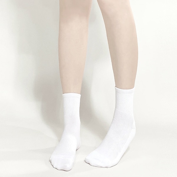 남녀 도톰 바닥보강 밴딩 중목양말 10켤레