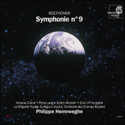 Melanie Diener, Philippe Herreweghe / Beethoven : Symphony No.9 Op.125 'Choral'(수입/미개봉/hmc901687)