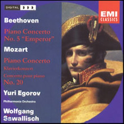 [중고] Wolfgang Sawallisch, Yuri Egorov / Beethoven, Mozart: Piano Concerto (수입/724348330321)