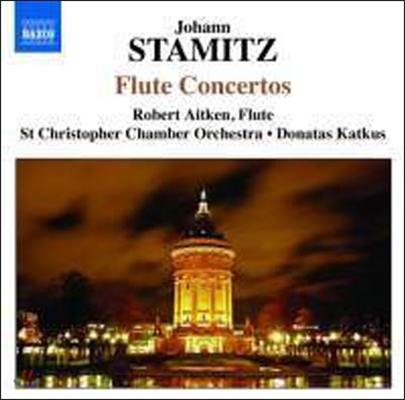 [중고] Robert Aitken / Johann Stamitz : Flute Concertos (수입/85707150)