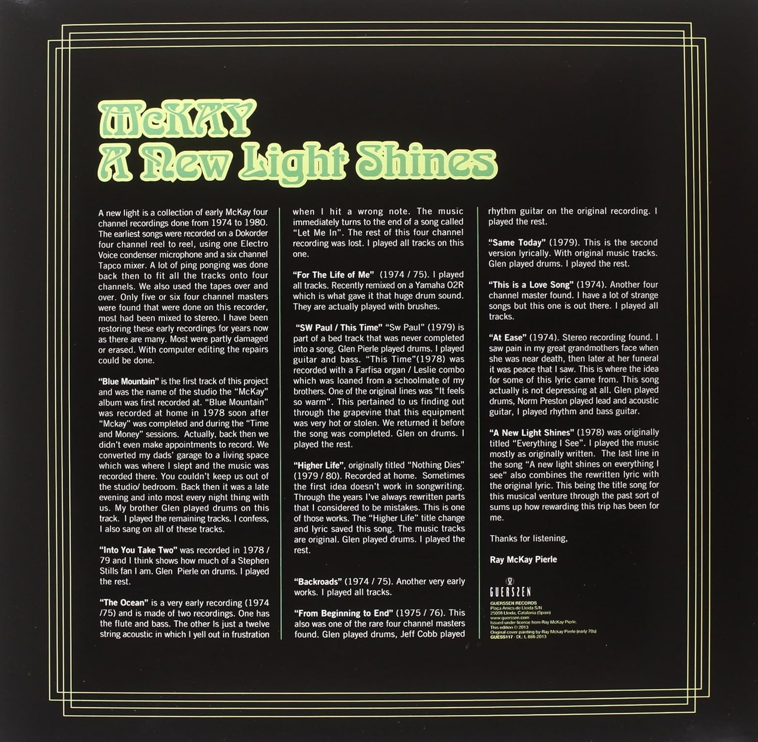 McKay (맥케이) - A New Light Shines [LP]