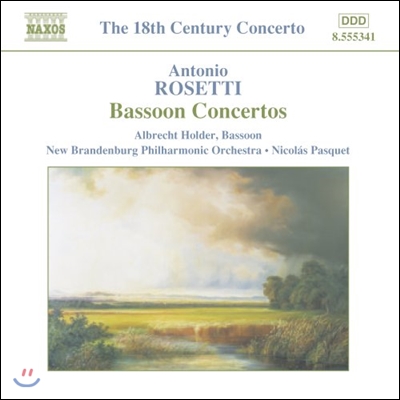 Albrecht Holder 18세기 협주곡 - 로제티: 바순 협주곡 (Rosetti: Bassoon Concertos)