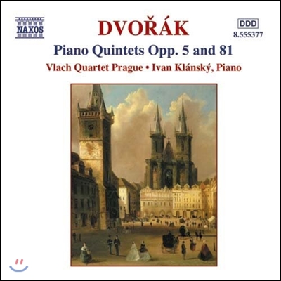 Vlach Quartet Prague 드보르작: 피아노 오중주 (Dvorak: Piano Quintets Op.5, Op.81)