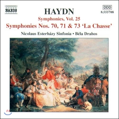 Bela Drahos 하이든: 교향곡 25집 - 70번, 71번, 73번 &#39;사냥&#39; (Haydn: Symphonies No.70, No.71, No.73 &#39;The Hunt&#39;)
