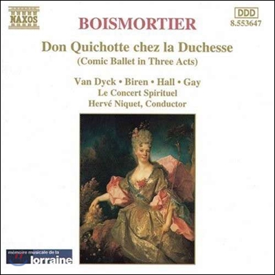 Herve Niquet 브와모르티에: 발레 &#39;공작부인 집의 돈 키호테&#39; (Boismortier: Don Quichotte chez la Duchesse)