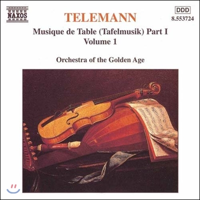 Orchestra of the Golden Age 텔레만: 타펠무지크 1집 (Telemann: Musique de Table [Tafelmusik] Part I)