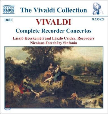 Laszlo Czidra 비발디 컬렉션 - 리코더 협주곡 전집 (Vivaldi: Complete Recorder Concertos)