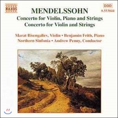 Andrew Penny 멘델스존: 바이올린과 피아노, 현을 위한 협주곡 (Mendelssohn: Concerto for Violin, Piano and Strings)