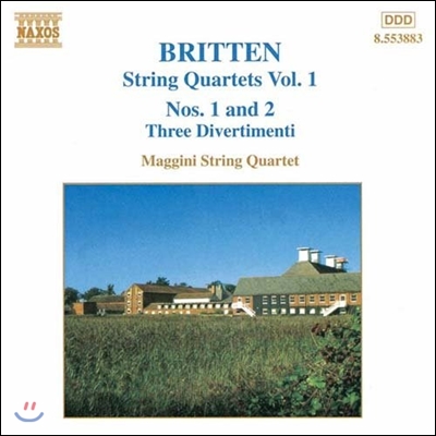 Maggini String Quartet 브리튼: 현악 사중주 1집 - 1번, 2번, 3 디베르티멘토 (Britten: String Quartets, Three Divertimenti)