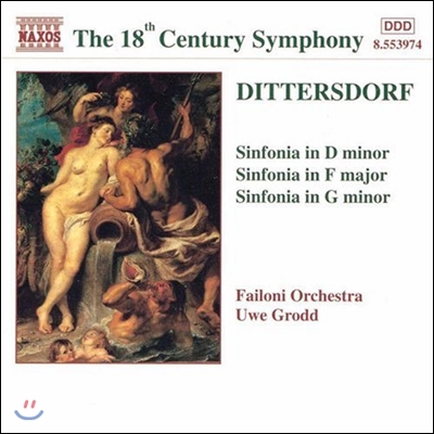 Uwe Grodd 18세기 교향곡 - 디터스도르프: 신포니아 (Dittersdorf: Sinfonia in D minor, in F major, in G minor)