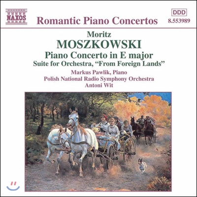 Markus Pawlik 로맨틱 피아노 협주곡 - 모슈코프스키: 피아노 협주곡 (Moszkowski: Piano Concerto, Suite for Orchestra 'From Foreign Lands')