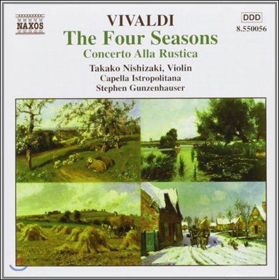 Takako Nishizaki 비발디: 사계 (Vivaldi: The Four Seasons, Concerto Alla Rustica)