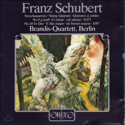 [중고] Brandis-Quartett / Schubert: String Quartet 9 &amp; 10 (수입/c113851a)