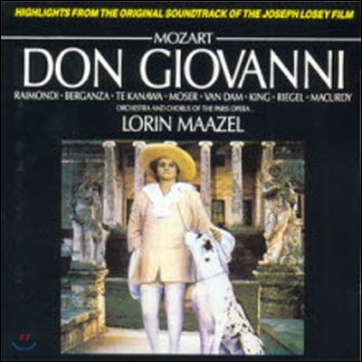 [중고] Lorin Maazel / Mozart : Don Giovanni - Highlights (cck7011)