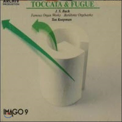 [중고] Ton Koopman / Bach : Toccata &amp; Fugue (수입/4232002)