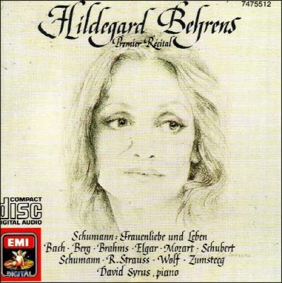 [중고] Hildegard Behrens / Premier Recital (수입/7475512)